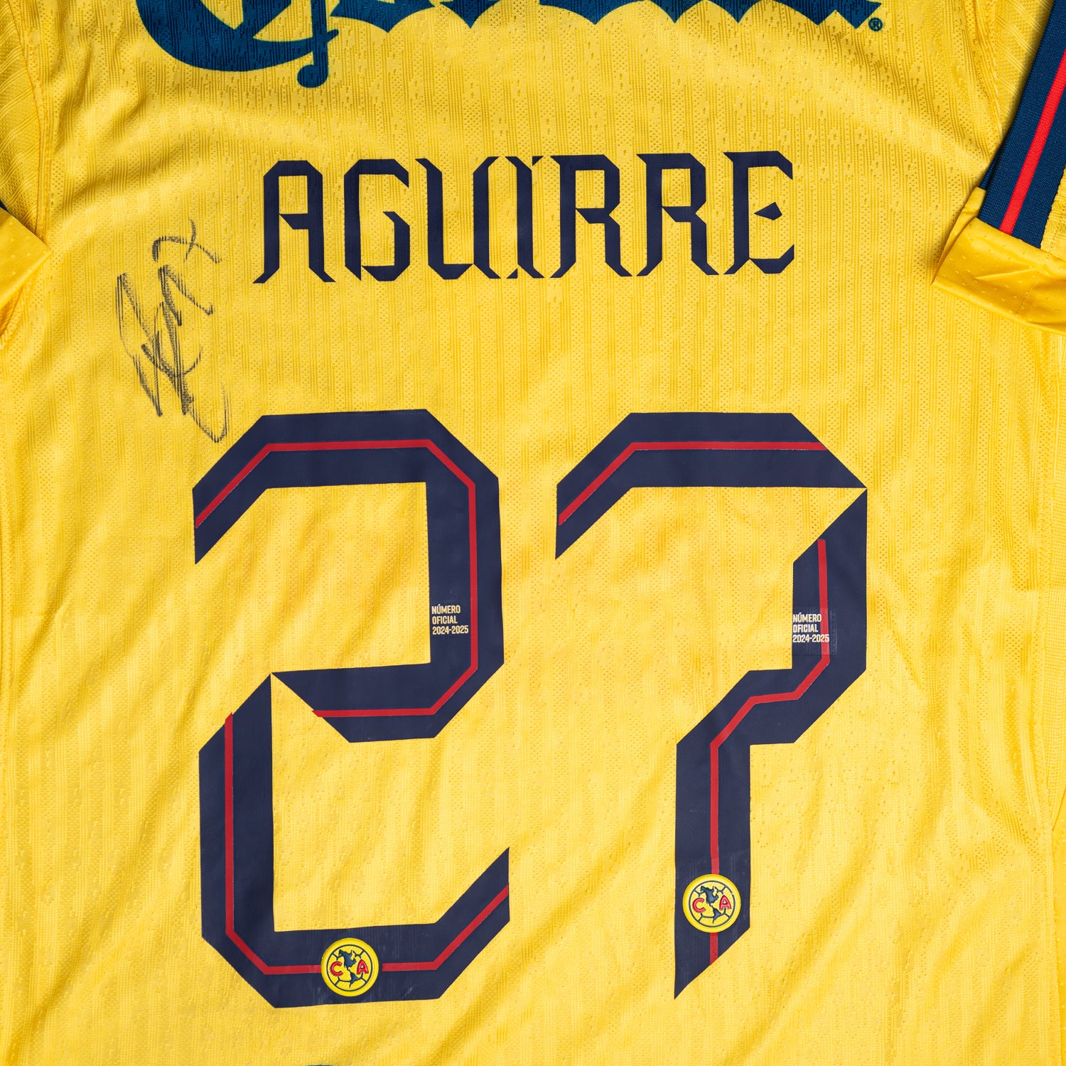Jersey Firmado Rodrigo Aguirre - Club America